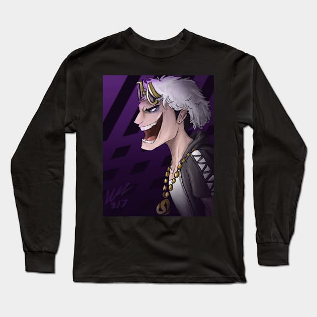 Team Skull Leader Guzma Long Sleeve T-Shirt by HeatherC